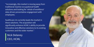 HCML Acquires healthcare rm With Focus on Workforce Health and Wellbeing